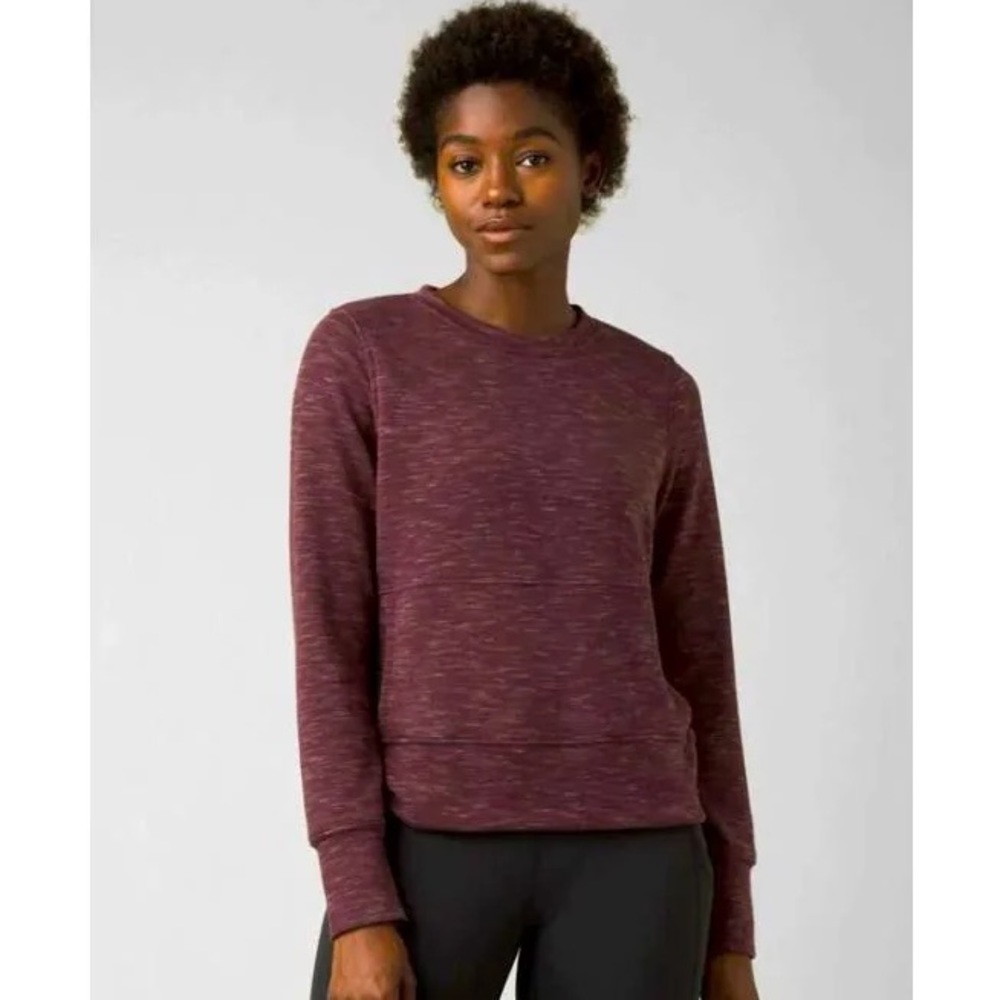 Prana Sunrise Sweatshirt - Maroon